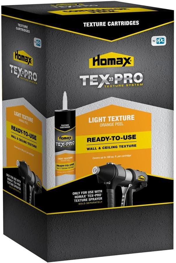 image:imageHomax TexPro 28 fl oz Orange Peel Light Wall and Ceiling Texture 6PackTexPro Light Wall and Ceiling Texture