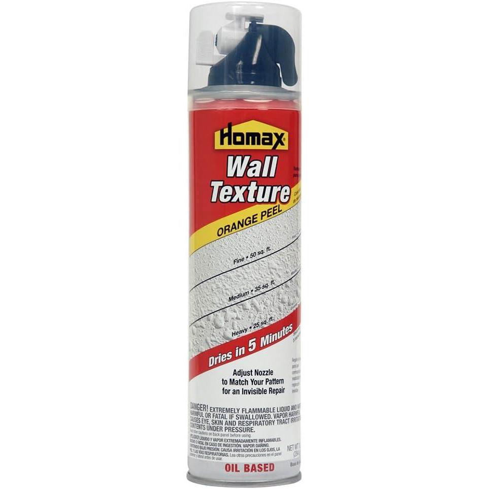 image:imageHomax 41072040655 Aerosol Wall Texture Knockdown Water Based 20 oz WhiteOil Based