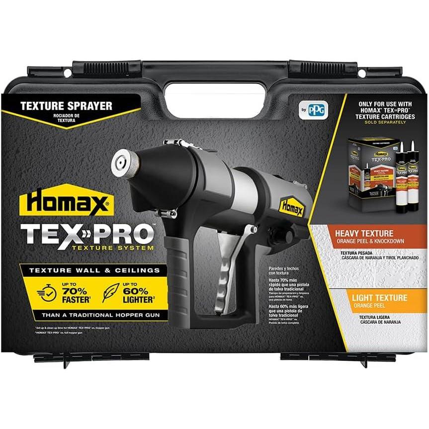image:imageHomax TexPro 28 fl oz Orange Peel Light Wall and Ceiling Texture 6PackTexPro Sprayer
