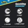 Homax 41072026734 Drywall Patch and Repair Kit, 4″x4″ Wall Patch(Spray Spackling)