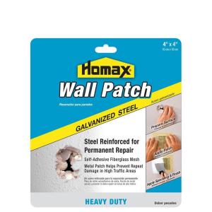 Homax 41072026734 Drywall Patch and Repair Kit, 4″x4″ Wall Patch(Heavy Duty Steel)