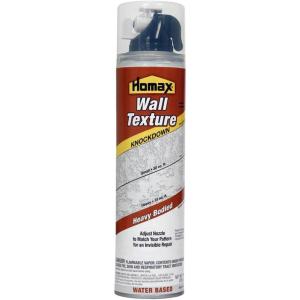 Homax 41072040655 Aerosol Wall Texture, Knockdown, Water Based, 20 oz, White(Knockdown Water Based)