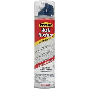Homax 41072040655 Aerosol Wall Texture, Knockdown, Water Based, 20 oz, White(Oil Based)