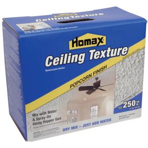 Homax Ceiling Dry Mix Texture, Popcorn Texture,13 lb,41072085601(1 Count (Pack of 1))