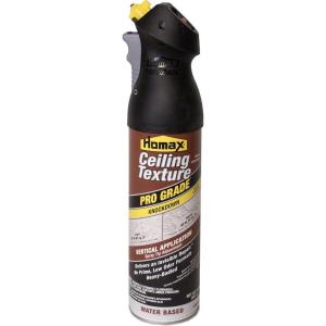 Homax Pro Grade Aerosol Water Based Texture with Adjustable Applicator for The Perfect Match, Ceiling, Knockdown Finish, 20 oz(Ceiling)