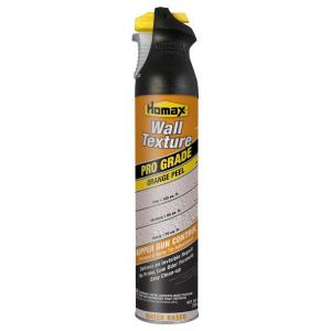 Homax Pro Grade Aerosol Water Based Texture with Adjustable Applicator for The Perfect Match, Ceiling, Knockdown Finish, 20 oz(Wall)