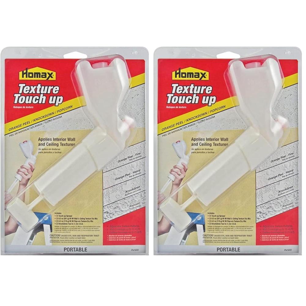 image:imageHomax 41072041218 Texture Touch Up Kit Wall and Ceiling Texture and Sprayer1Pack Pack of 2