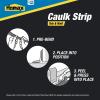 Homax Extra Wide Peel & Stick Caulk Strip for Tub and Wall, White, 1-5/8″ x 11′(White)
