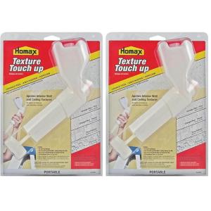 Homax 41072041218 Texture Touch Up Kit, Wall and Ceiling Texture and Sprayer(1-(Pack) (Pack of 2))